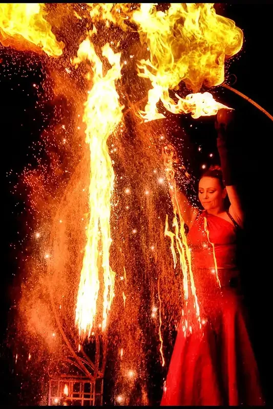 coulée de feu