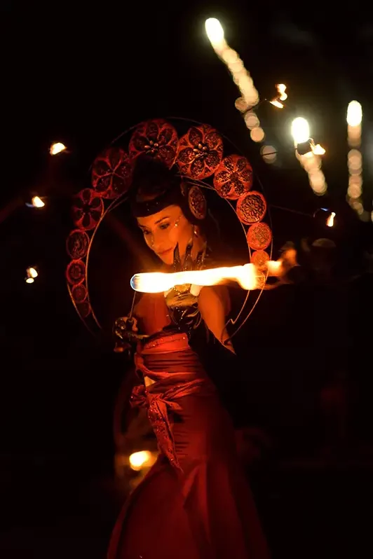 le feu