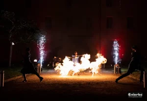 dragon en feu