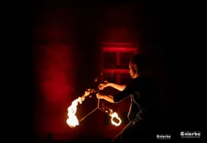 artiste de feu en solo