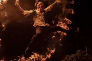 spectacle de feu Osmose