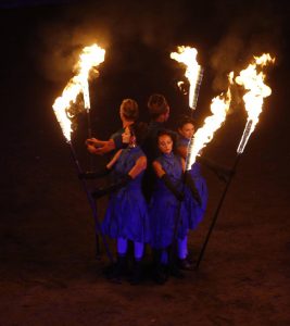 Osmose spectacle de feu sur mesure