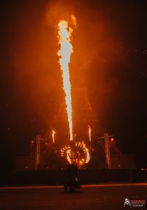 Osmose spectacle de feu sur mesure